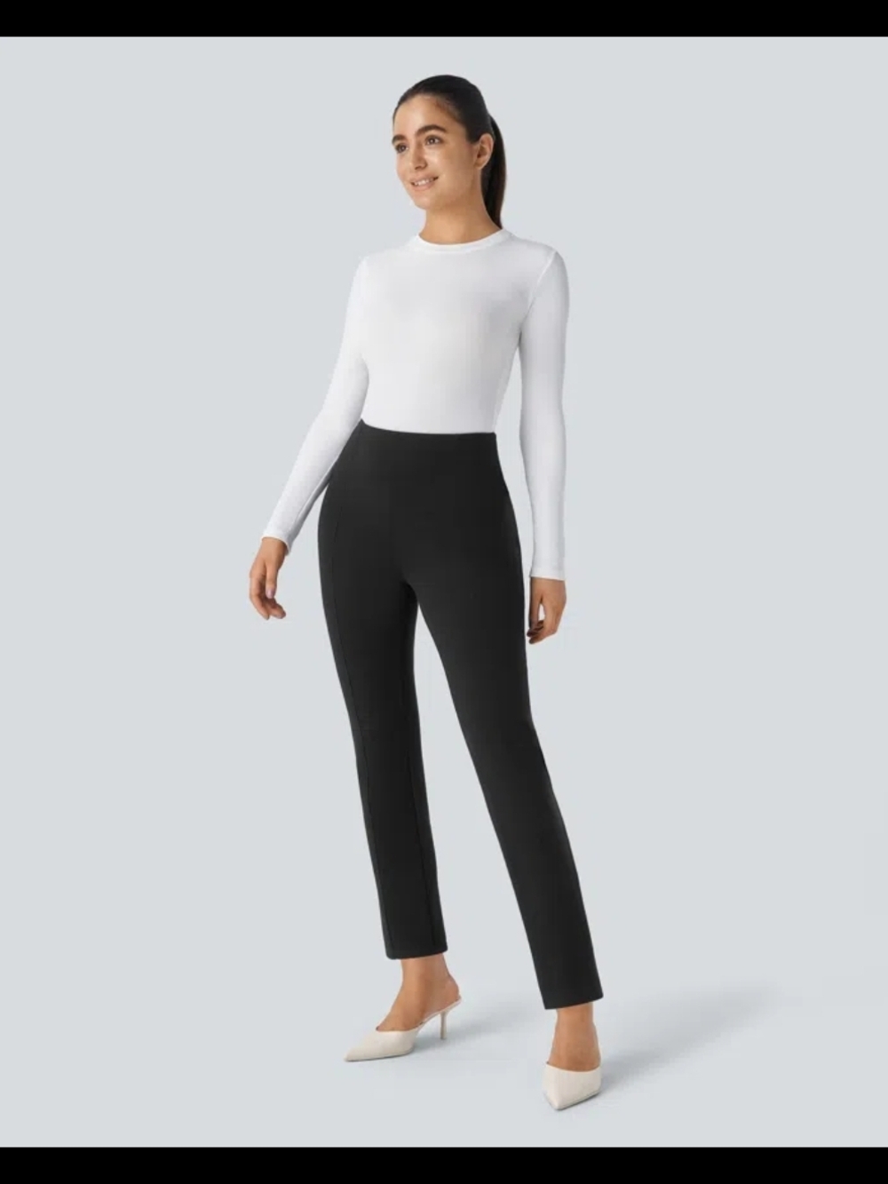 NEW Halara Flex High Waisted Pocket
Slim Work Pants size Large